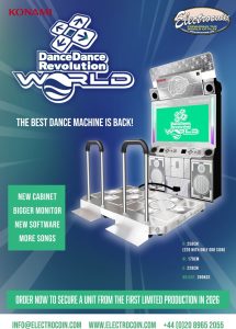 Dance Dance Revolution Universal Brochure - Electrocoin