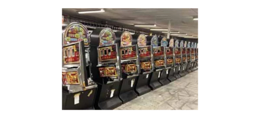 The iconic Bar-X - ‘probably the best fruit machine in the world’!