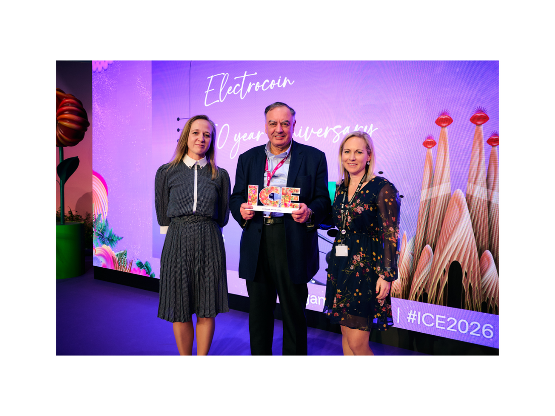 John Stergides Snr honoured with ICE Landmark Award in Barcelona ICE 2026