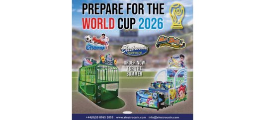 Electrocoin ready for World Cup 2026 with football themed machine selection