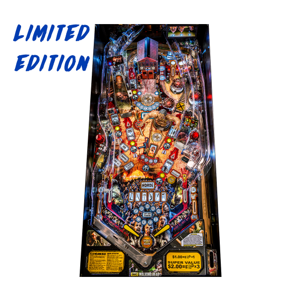 AMC’s The Walking Dead Pinball Limited Edition Playfield by Stern Pinball