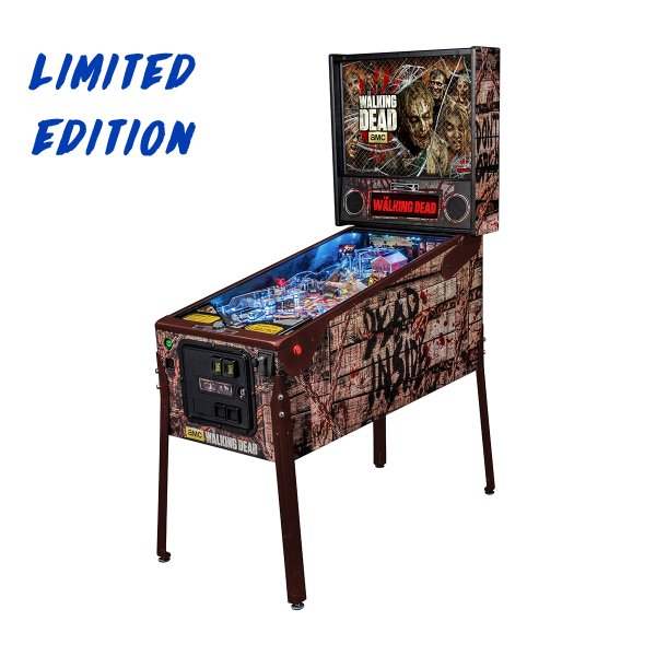 AMC’s The Walking Dead Pinball Limited Edition Full Side by Stern Pinball