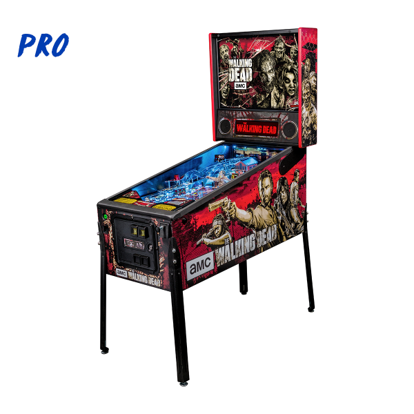 AMC’s The Walking Dead Pinball Pro Edition Full Side by Stern Pinball