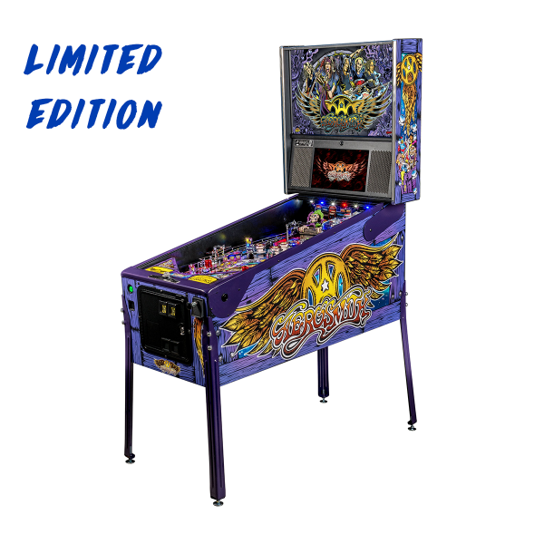Aerosmith Pinball Limited Edition Full Side by Stern Pinball