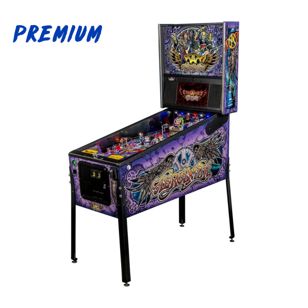 Aerosmith Pinball Premium Edition Full Side by Stern Pinball