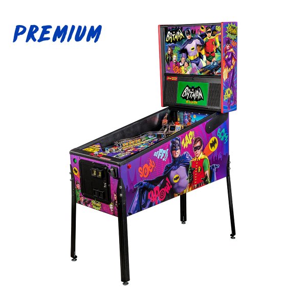 Batman 66 ‘Anniversary Edition’ Pinball Premium Edition Full Side by Stern Pinball