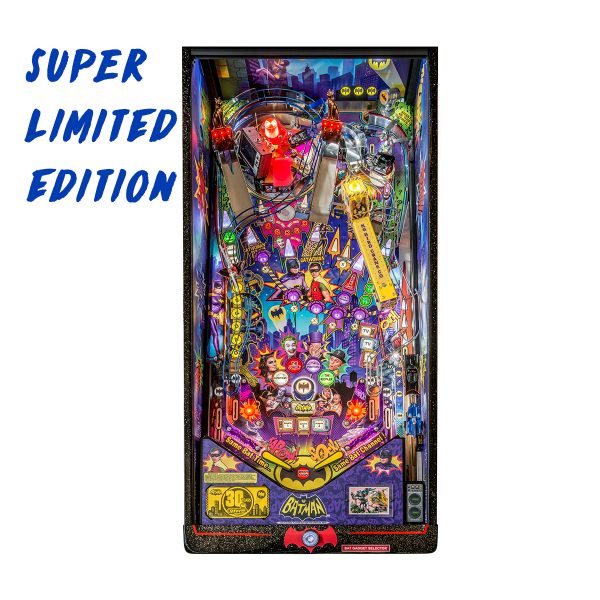 Batman 66 ‘Anniversary Edition’ Pinball Super Limited Edition Playfield by Stern Pinball