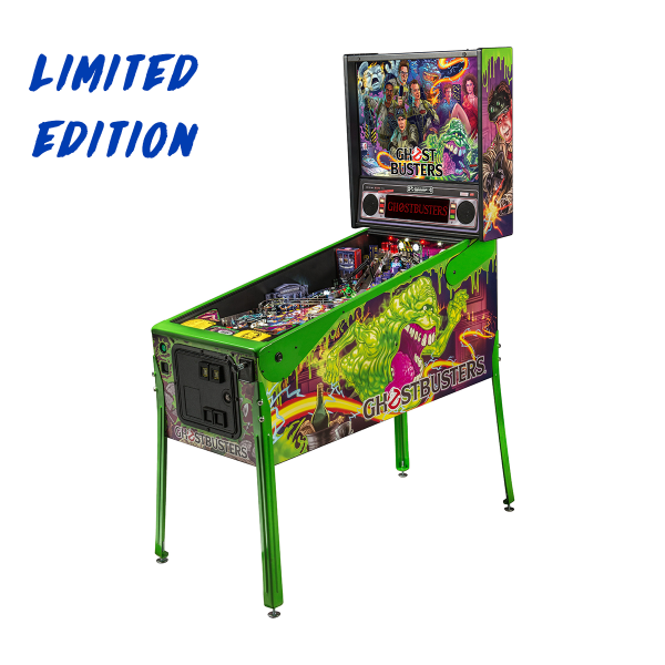 Ghostbusters Pinball Limited Edition Full Side by Stern Pinball