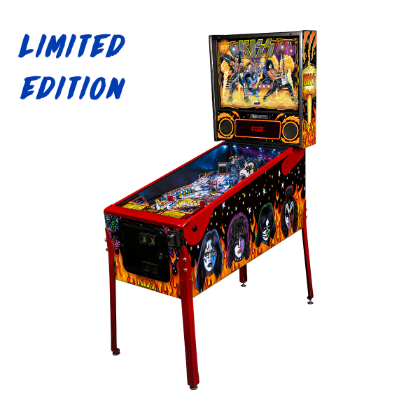 KISS Pinball Limited Edition Full Side by Stern Pinball