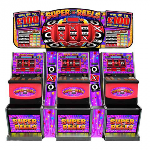 OXO Super Reels by Electrocoin, CAT C £50/£70/£100 Jackpot – AWP, Fruit machines and slots