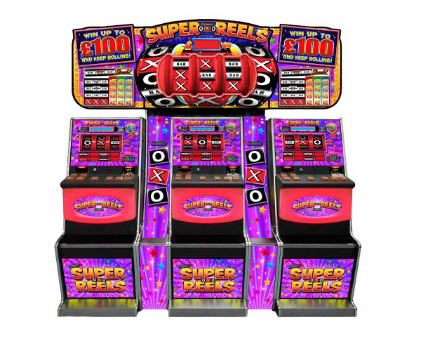 OXO Super Reels by Electrocoin, CAT C £50/£70/£100 Jackpot – AWP, Fruit machines and slots