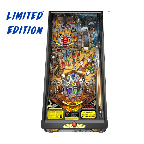 Game of Thrones Pinball Limited Edition Playfield by Stern Pinball