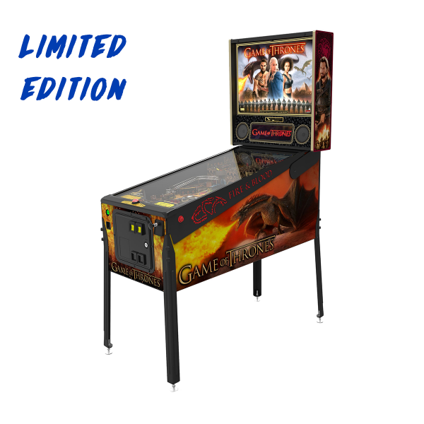 Game of Thrones Pinball Limited Edition Full Side by Stern Pinball