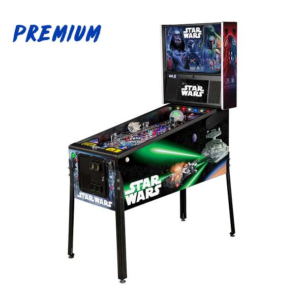 Star Wars Pinball Premium Edition Full Side by Stern Pinball