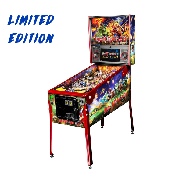 Iron Maiden Pinball Limited Edition Full Side by Stern Pinball