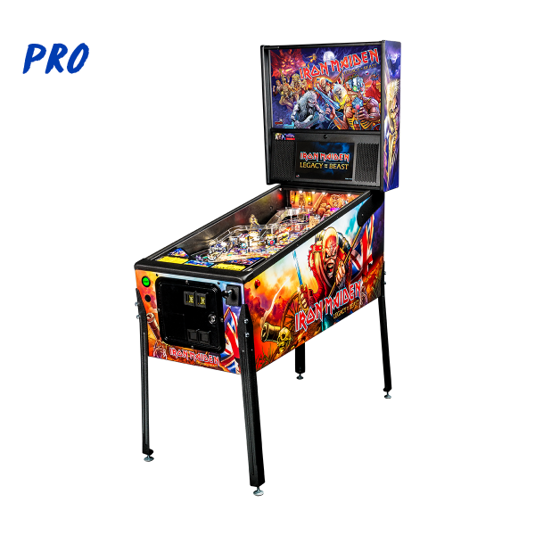 Iron Maiden Pro Edition Full Side by Stern Pinball