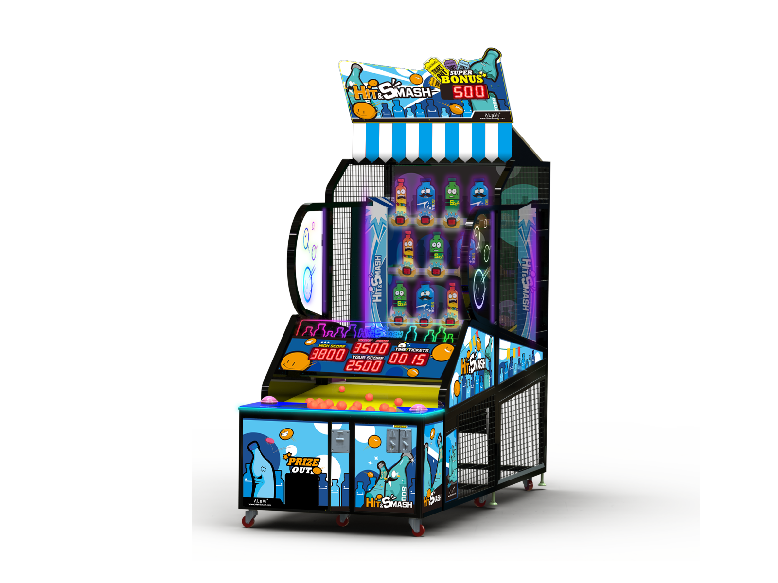 Hit & Smash by Electrocoin – Redemption, Skill & Prize Vending Games