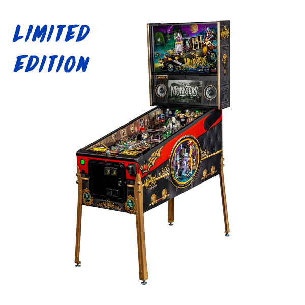 The Munsters Pinball Limited Edition Full Side by Stern Pinball