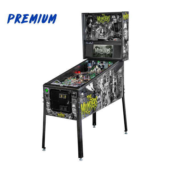 The Munsters Pinball Premium Edition Full Side by Stern Pinball