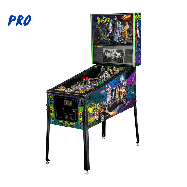 The Munsters Pinball Pro Edition Full Side by Stern Pinball