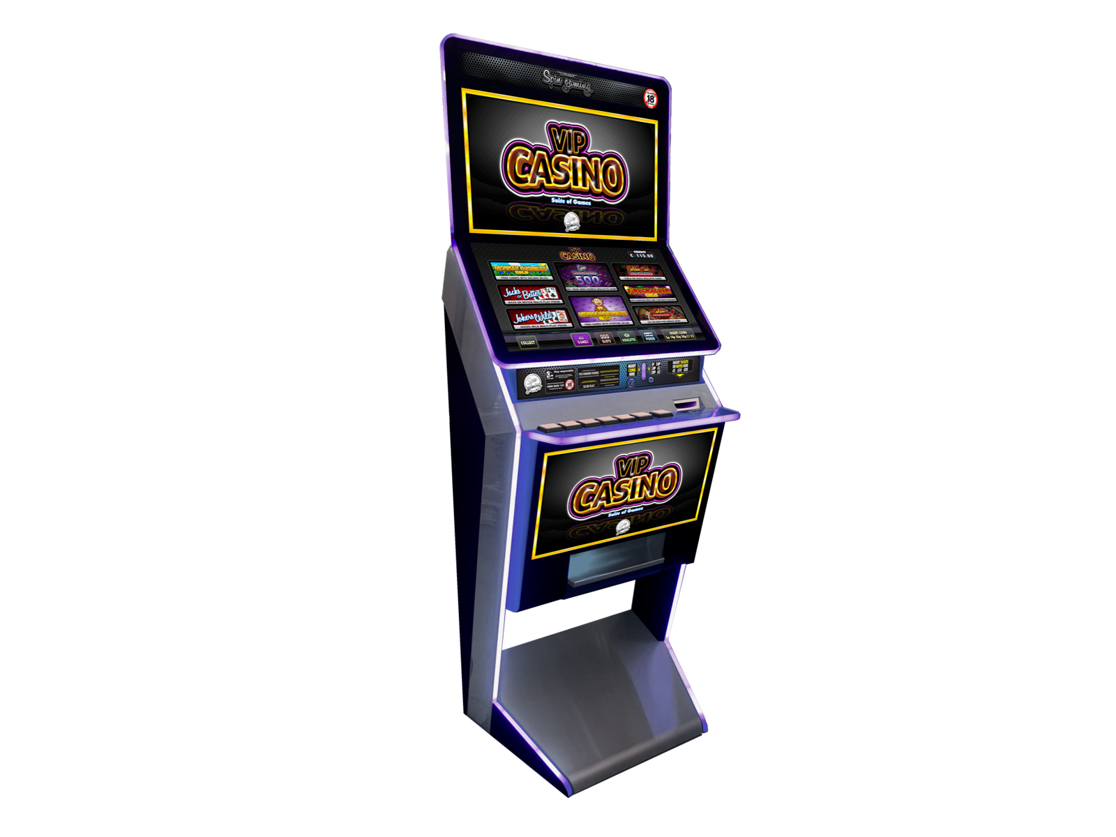 electronic slot machine game