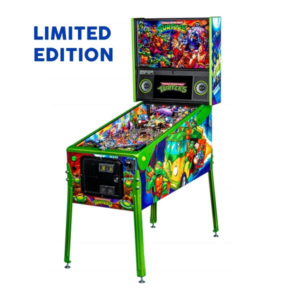 Teenage Mutant Ninja Turtle Limited Edition Pinball Full Side by Stern Pinball