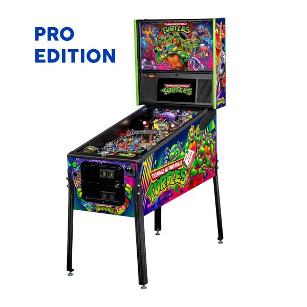 Teenage Mutant Ninja Turtle Pro Edition Pinball Full Side by Stern Pinball