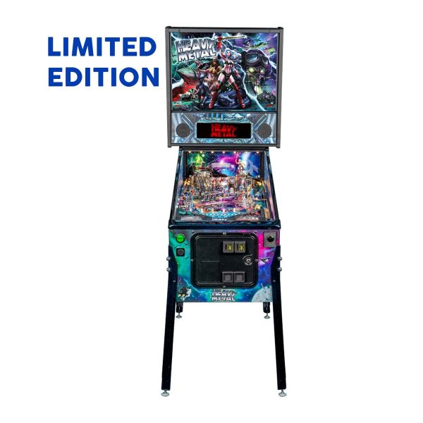 Heavy Metal Limited Edition Pinball Full Front by Stern Pinball and Incendium