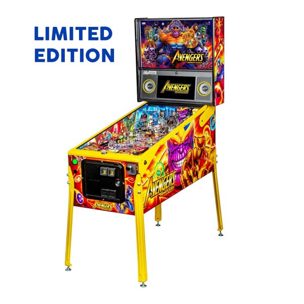 The Avengers Infinity Quest Limited Edition Pinball Full Side by Stern Pinball