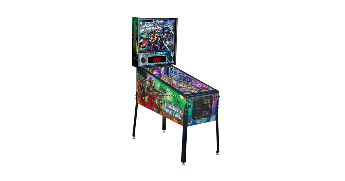Heavy Metal Limited Edition Pinball by Stern Pinball and Incendium