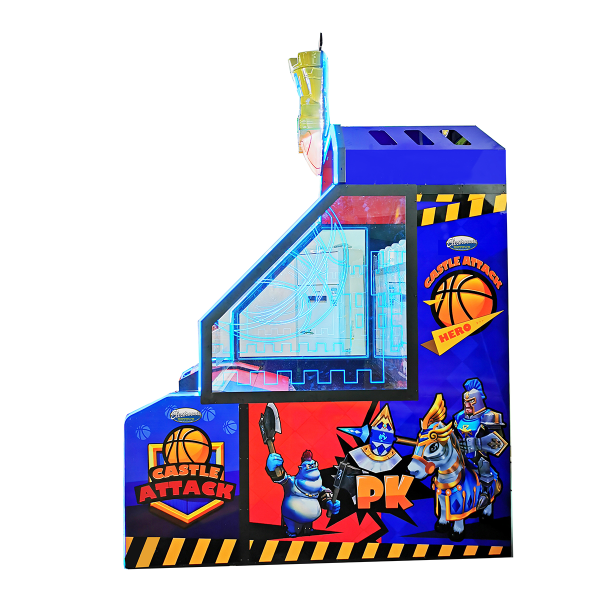 Castle Attack Mini - Side Image – Skill, Video Games, Prize Vend, & Ticket Redemption