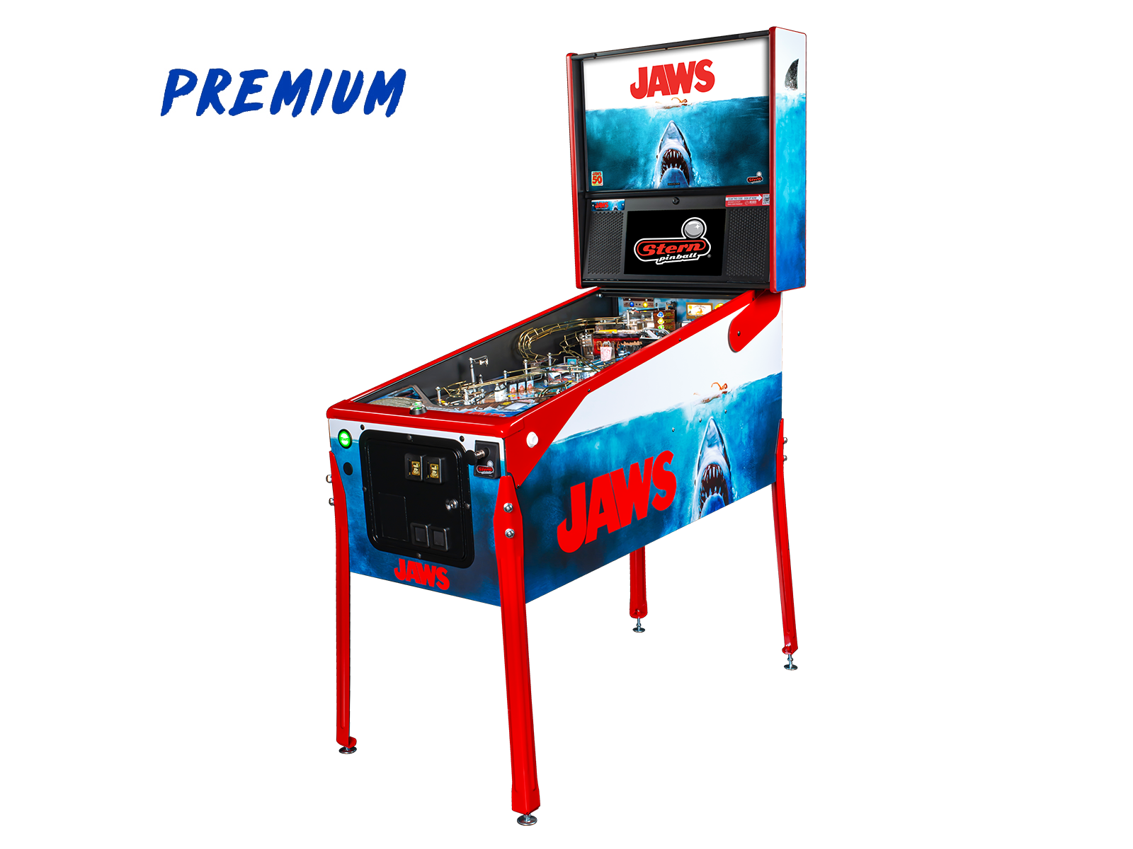 JAWS Premium - 50th Anniversary Edition Full Right by Stern Pinball – Electrocoin